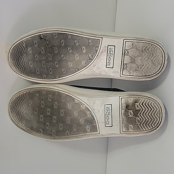 bebe Dane-L Lace-Up Glittery Sneakers - Picture 3 of 4